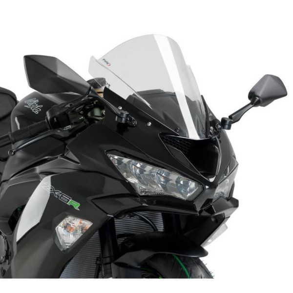 Puig Puig racing screen | clear | kawasaki ninja zx-6r 2009>2023